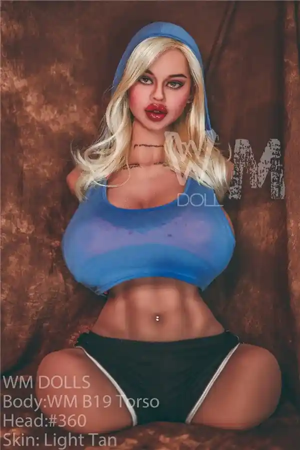 WM Dolls Avalynn 85cm 豊満な曲線美のブロンドボディセックスドール