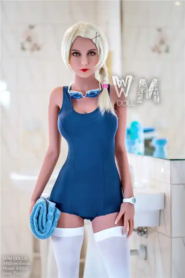 WM Dolls Mikayla 162cm 高級女性セックスドールで究極のリアリズムを体験。無料のヘッド付き。