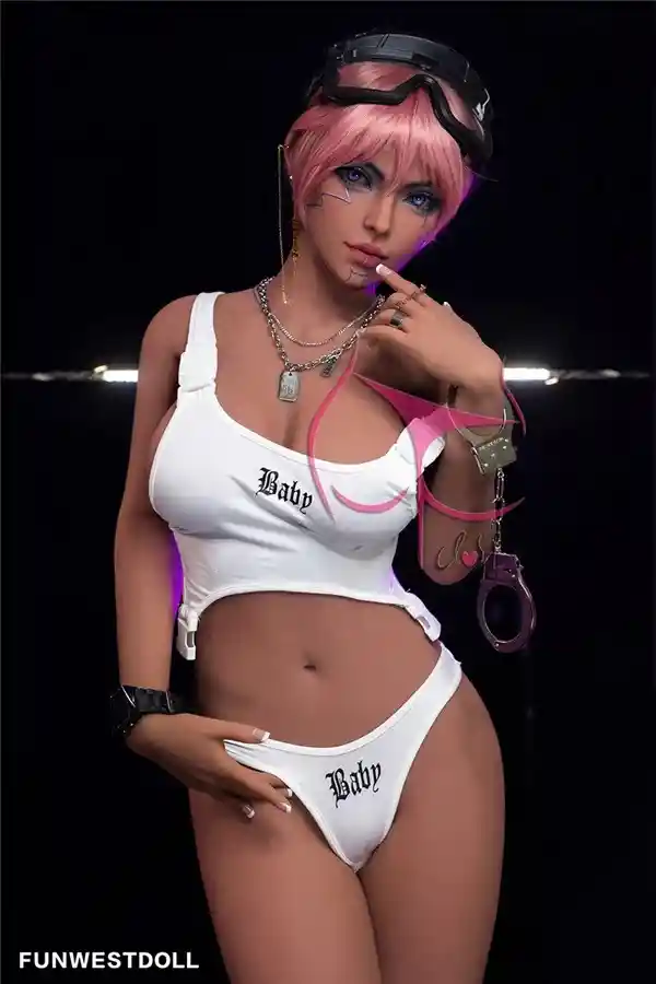 Funwest Doll Katherine - 162cm 魅惑的なピンクのショートヘアファンタジーアニメセックスドールレビュー