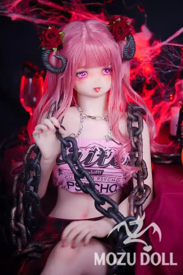 MOZU Doll - エマ 145cm 赤髪悪魔アニメセックスドール（衣装付き）