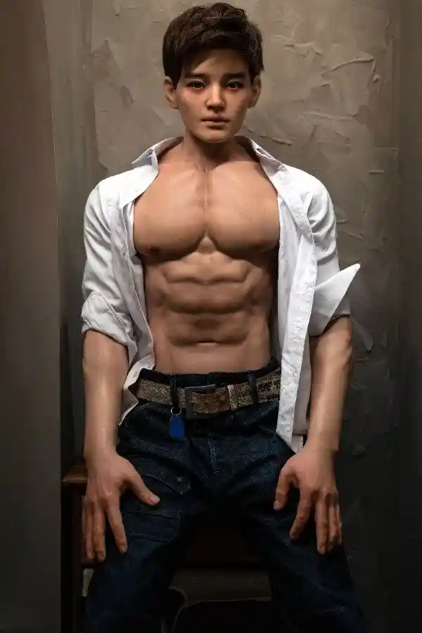 リアルなハンサムな男性セックスドール スティーブン 175cm (シリコンヘッド)