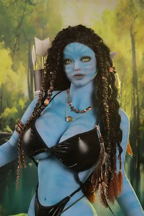 巨乳エイリアンアニメアバターナヴィセックスドールカーリー165cm