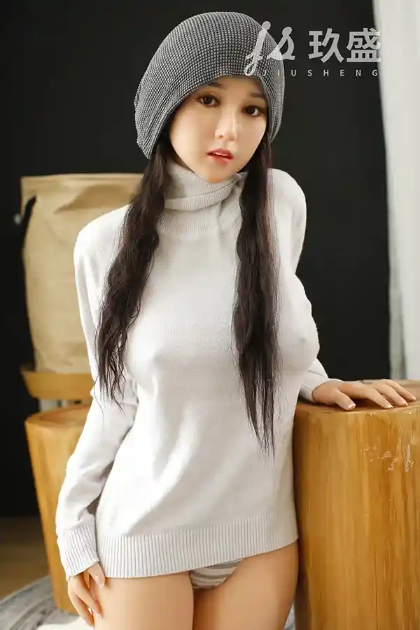 Jiusheng Doll - 魅力的な無邪気なブルネットのロレッタ、曲線美の体型 150cm