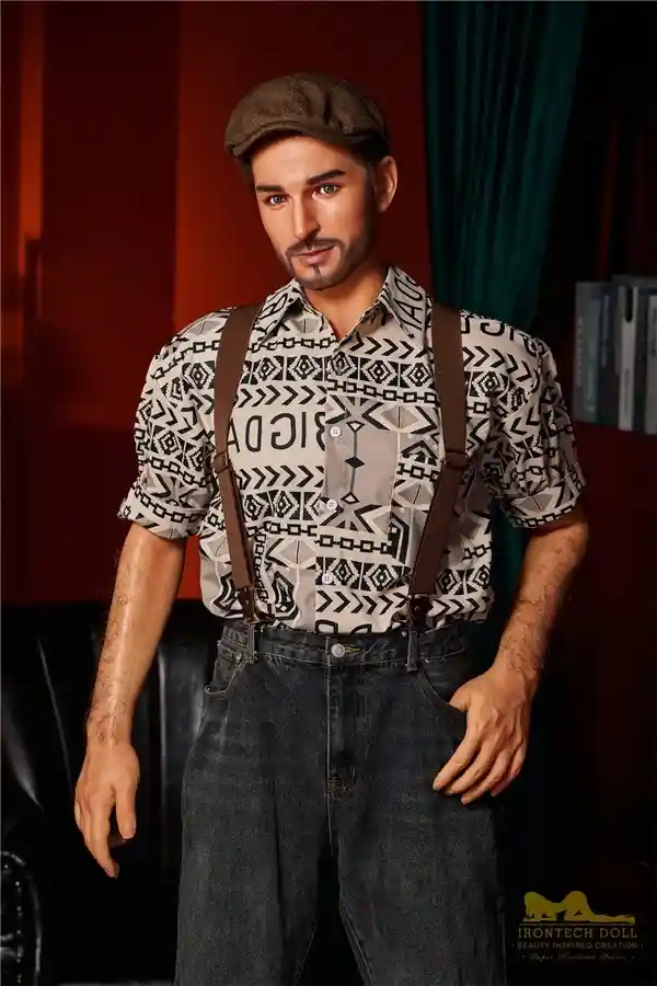 アイアンテック・ドールがジョージを発表 ― 170cmの成熟したハンサムで筋肉質な男性向けセックスドール