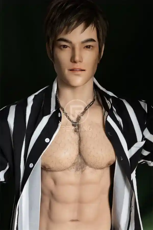 RealDollの最新イノベーション：Elijah 180cmシリコンマッスルゲイセックスドールのレビュー