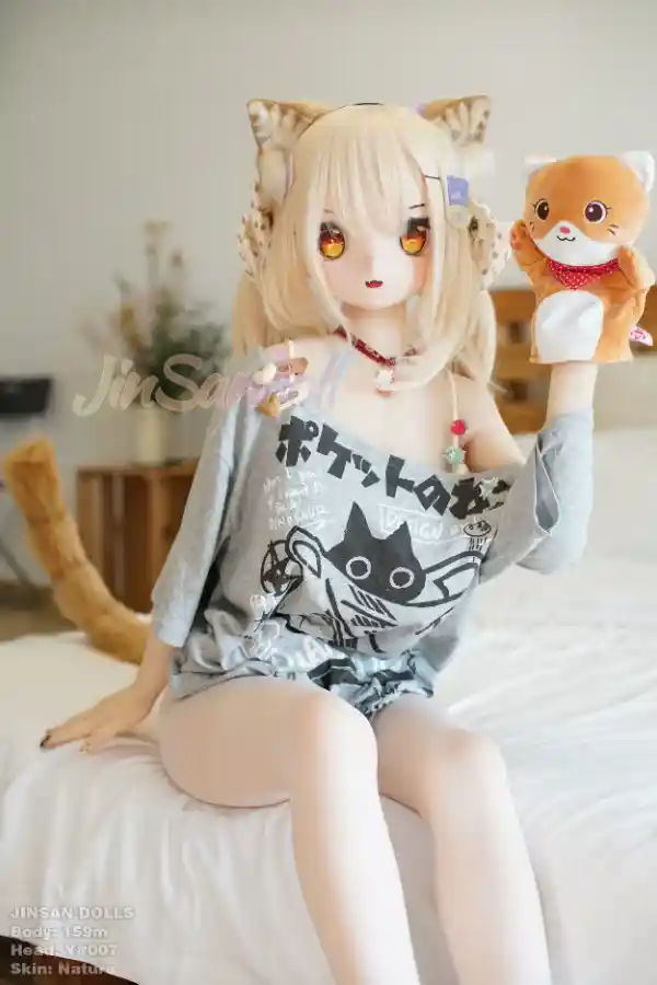 WM Dolls Alora 159cm アニメセックスドールレビュー：愛らしい白い肌と無料の2つ目のヘッド